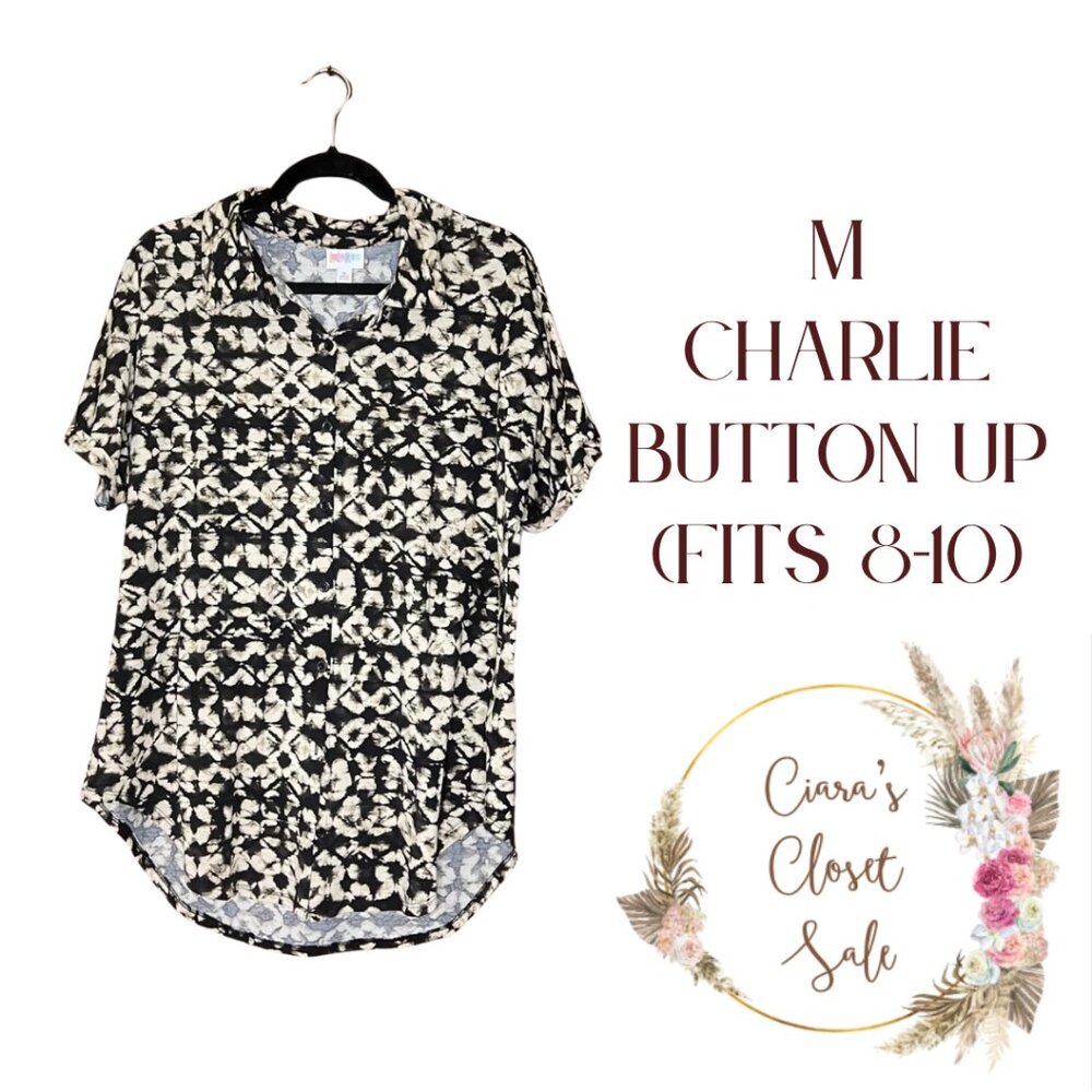 LuLaRoe Charlie Button Down